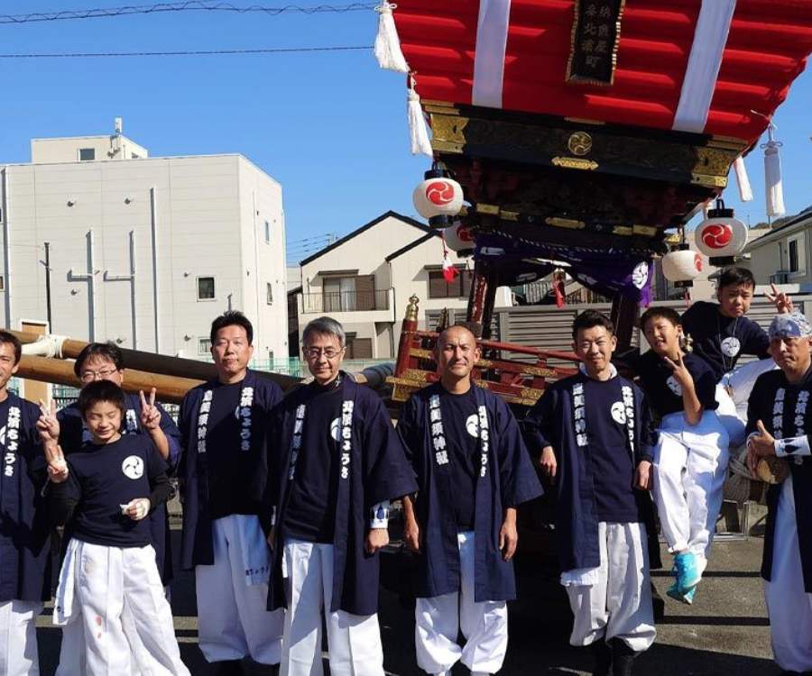 八幡さんお祭り 北濱ちょうさ