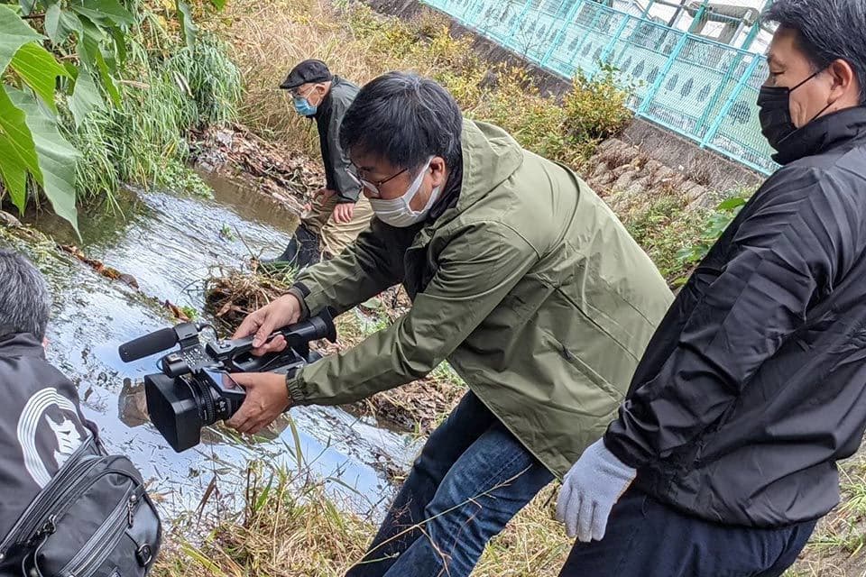 テレビの取材も来たよ